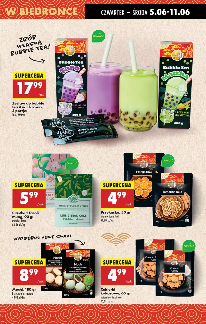 Gazetka promocyjna Biedronka - Od Czwartku - ważna 05.06 do 11.06.2025 - strona 43 - produkty: Cukier, Cukierki, Fa, Imbir, Kokos, Por