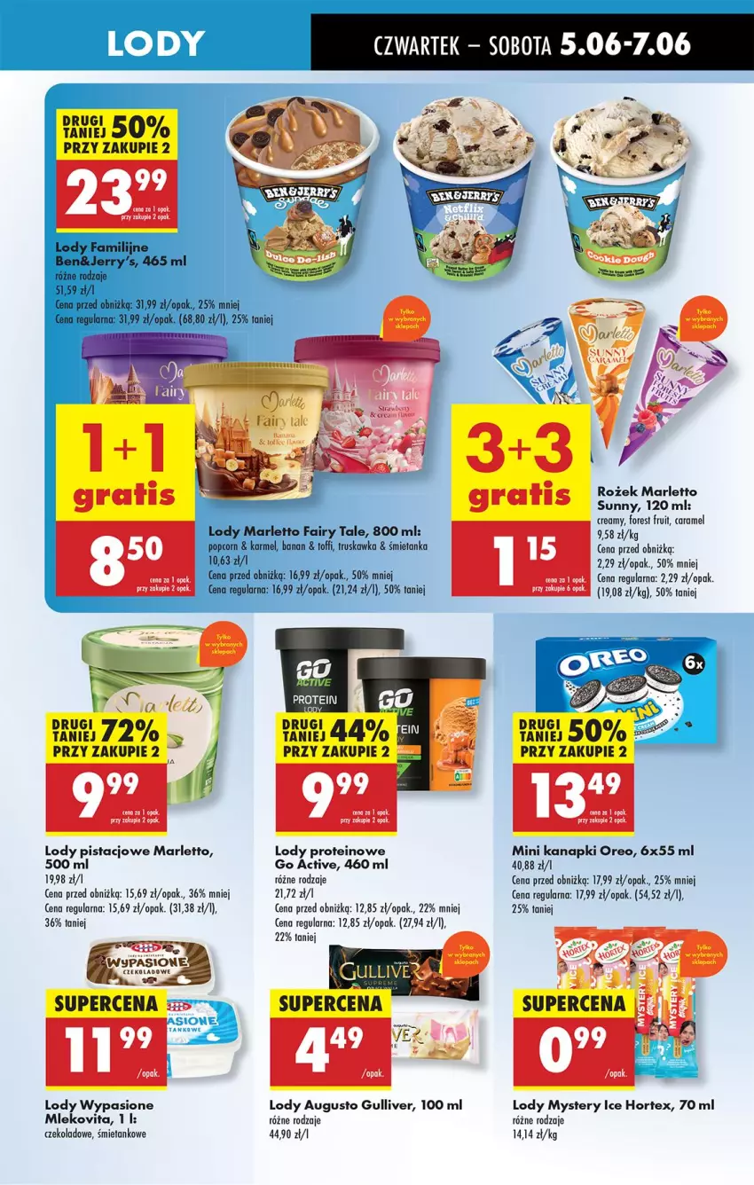 Gazetka promocyjna Biedronka - Od Czwartku - ważna 05.06 do 11.06.2025 - strona 49 - produkty: Fa, Fairy, Hortex, Lody, Mleko, Mlekovita, Oreo, Popcorn