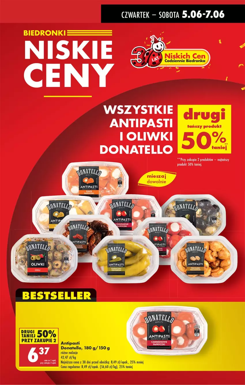 Gazetka promocyjna Biedronka - Od Czwartku - ważna 05.06 do 11.06.2025 - strona 5 - produkty: Oliwki