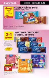 Gazetka promocyjna Biedronka - Od Czwartku - Gazetka - ważna od 11.06 do 11.06.2025 - strona 45 - produkty: Ciastka, Por, Gin, Gra, Jeżyki, Mleczko, Ptasie mleczko, E. Wedel, Gala, Mango