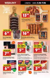 Gazetka promocyjna Biedronka - Od Czwartku - Gazetka - ważna od 11.06 do 11.06.2025 - strona 47 - produkty: Mozzarella, Piec, Szynka Królewska, Krakus, Sok, Ser, Gry, Salami, Sokołów, Duda, Szynka, Podlaski, Kaszanka, Grill, Kasza, Kiełbasa, Fa