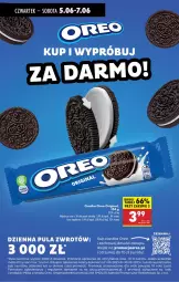 Gazetka promocyjna Biedronka - Od Czwartku - Gazetka - ważna od 11.06 do 11.06.2025 - strona 56 - produkty: Ciastka, Gin, Lody, Mola, Oreo, Milka