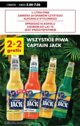 Gazetka promocyjna Biedronka - Od Czwartku - Gazetka - ważna od 11.06 do 11.06.2025 - strona 57 - produkty: Piwa, Por, Gra, Captain Jack