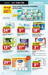 Gazetka promocyjna Biedronka - Od Czwartku - Gazetka - ważna od 11.06 do 11.06.2025 - strona 60 - produkty: Naturell, Pampers, Papier, Papier toaletowy, Velvet, Ręcznik, Rolki, Chusteczki, Always, Podpaski, Always Ultra, Naturella