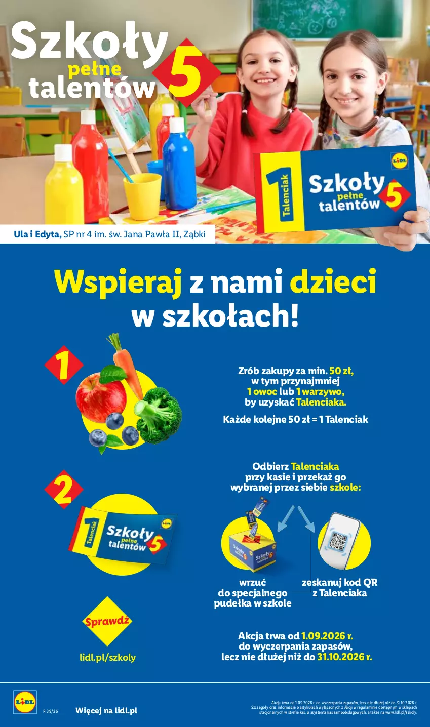 Gazetka promocyjna Lidl - Gazetka ważna od 24.09 do 26.09 - ważna 24.09 do 26.09.2026 - strona 16 - produkty: Dzieci, Olej