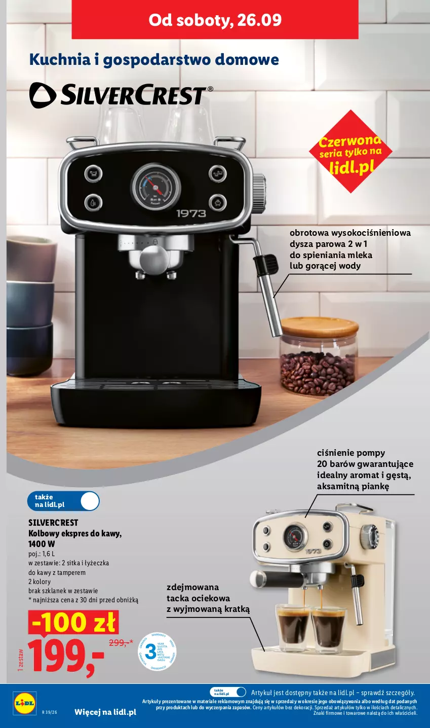 Gazetka promocyjna Lidl - Gazetka ważna od 24.09 do 26.09 - ważna 24.09 do 26.09.2026 - strona 44 - produkty: Aksam, Koc, Kuchnia, Ser, Silvercrest, Sok