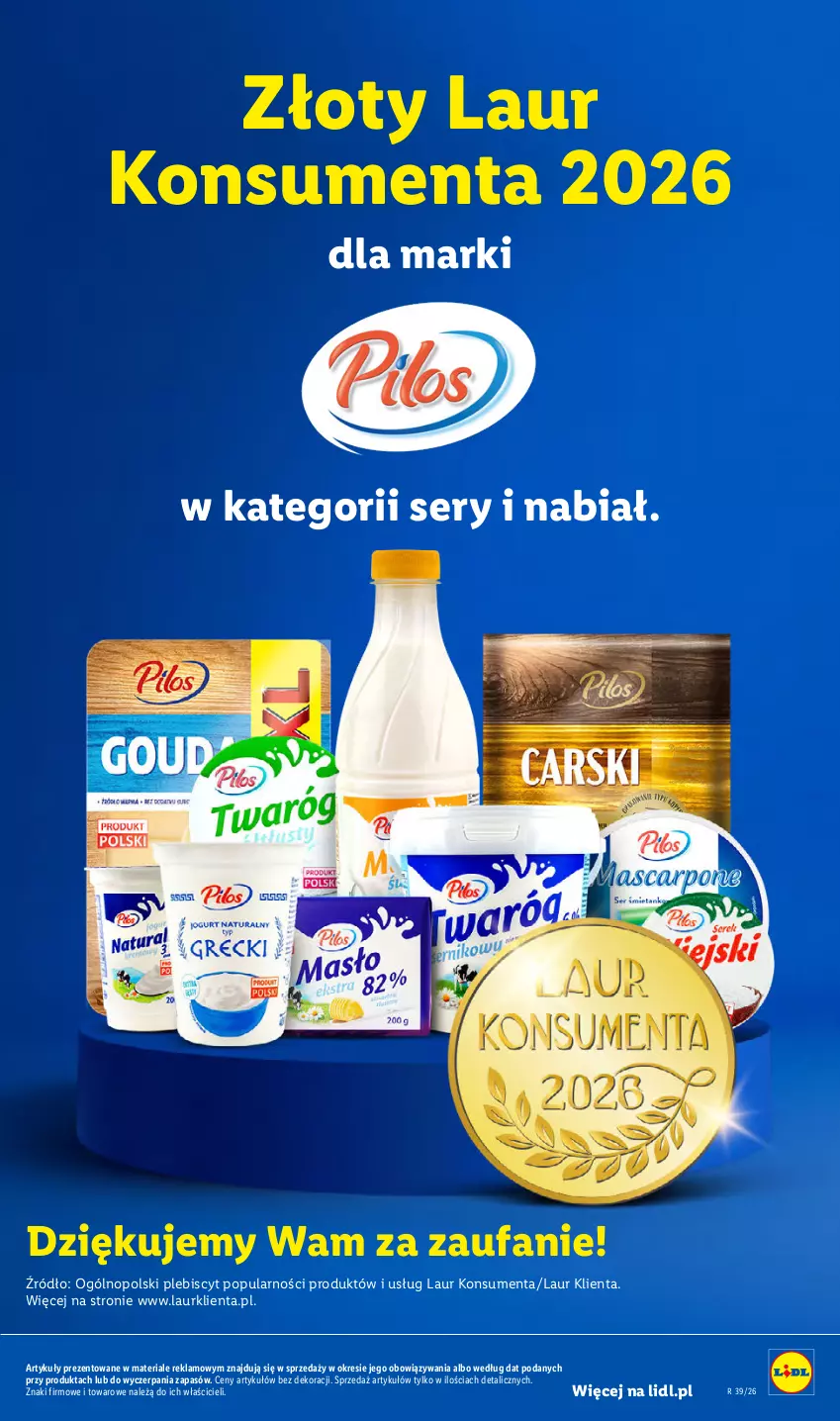 Gazetka promocyjna Lidl - Gazetka ważna od 24.09 do 26.09 - ważna 24.09 do 26.09.2026 - strona 65 - produkty: Fa, Laur, Ser