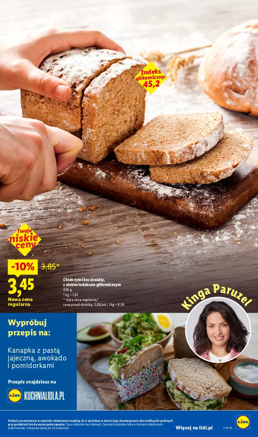 Gazetka promocyjna Lidl - Gazetka ważna od 24.09 do 26.09 - ważna 24.09 do 26.09.2026 - strona 69 - produkty: Chleb, Orka