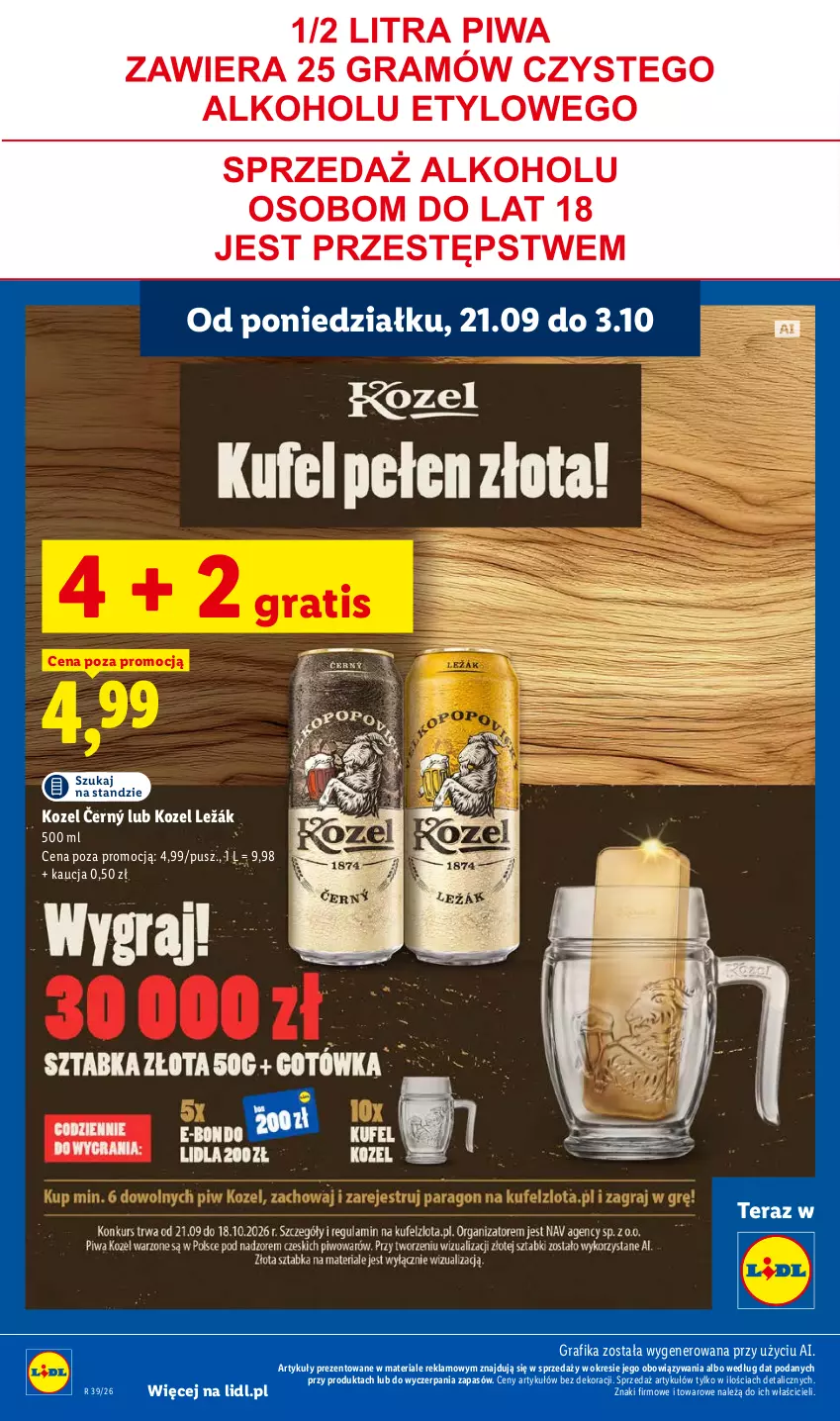 Gazetka promocyjna Lidl - Gazetka ważna od 24.09 do 26.09 - ważna 24.09 do 26.09.2026 - strona 82 - produkty: Gra, Grafika, Kozel, Tera