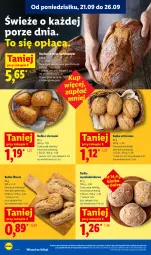 Gazetka promocyjna Lidl - Gazetka ważna od 24.09 do 26.09 - Gazetka - ważna od 26.09 do 26.09.2026 - strona 56 - produkty: Sok, Por, Bułka fitness, Rust, Bułka