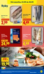 Gazetka promocyjna Lidl - Gazetka ważna od 24.09 do 26.09 - Gazetka - ważna od 26.09 do 26.09.2026 - strona 61 - produkty: Tusz, Krewetki, Sandacz