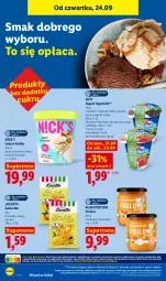 Gazetka promocyjna Lidl - Gazetka ważna od 24.09 do 26.09 - Gazetka - ważna od 26.09 do 26.09.2026 - strona 74 - produkty: Zott, Bell, Jogurt, Morela, Kiwi, Lody, Galaretka, Bella, Jogobella, Gala, Mango, Brownie