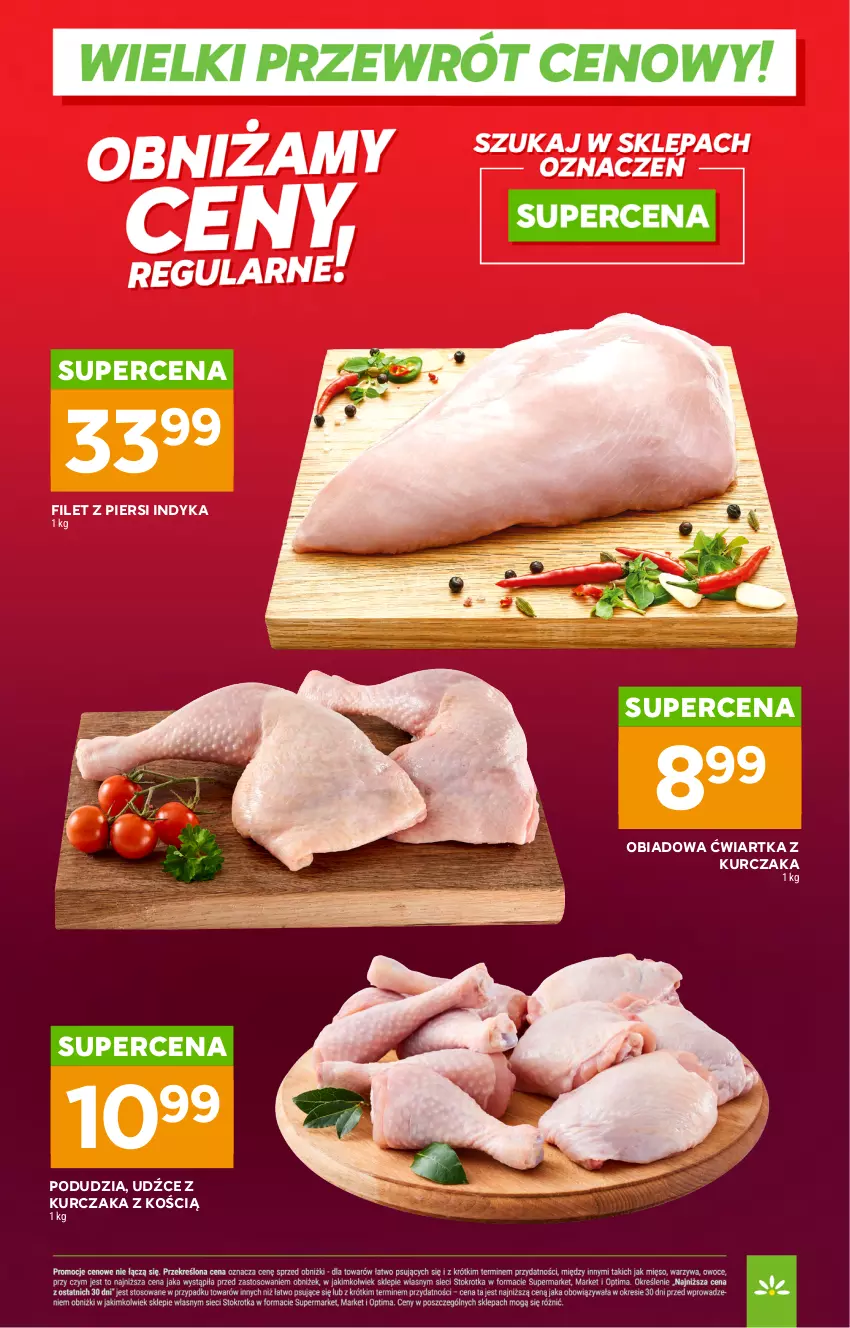 Gazetka promocyjna Stokrotka - Wielki przewrót cenowy! - ważna 14.05 do 30.09.2026 - strona 3 - produkty: Filet z piersi indyka, Kurczak