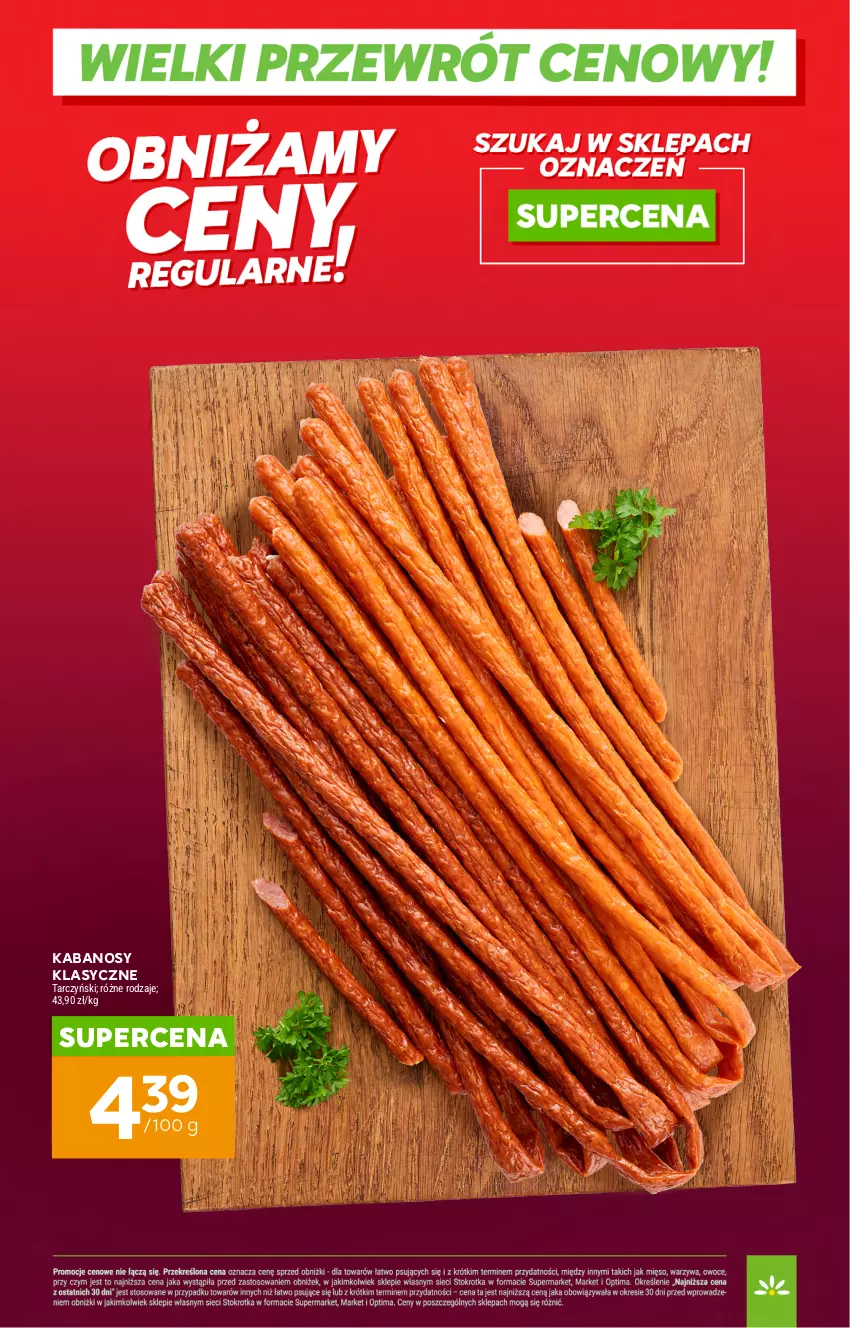 Gazetka promocyjna Stokrotka - Wielki przewrót cenowy! - ważna 14.05 do 30.09.2026 - strona 5 - produkty: Kabanos, Tarczyński