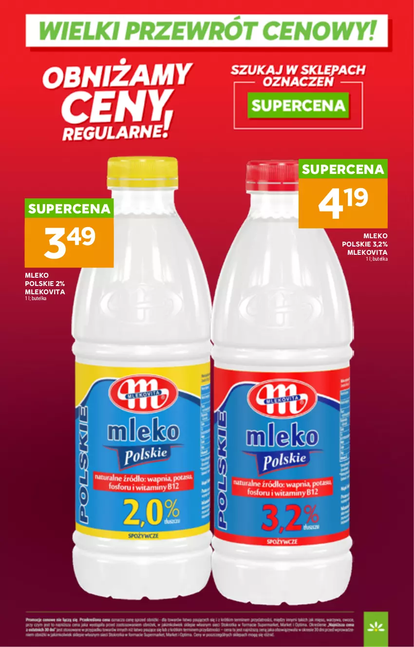 Gazetka promocyjna Stokrotka - Wielki przewrót cenowy! - ważna 14.05 do 30.09.2026 - strona 7 - produkty: Mleko, Mlekovita