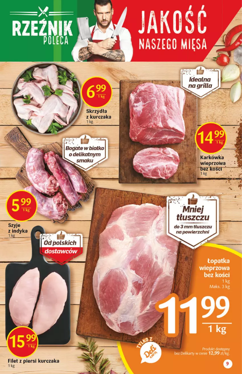 Gazetka promocyjna Delikatesy Centrum - Gazetka Delikatesy Centrum - ważna 26.08 do 01.09.2021 - strona 9 - produkty: Filet z piersi kurczaka, Grill, Kurczak, Piec