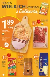 Gazetka promocyjna Delikatesy Centrum - Gazetka Delikatesy Centrum - Gazetka - ważna od 01.09 do 01.09.2021 - strona 4 - produkty: Tchibo, Sok, BIC, Kawa ziarnista, Parówki, Kawa, Szynka, Woseba
