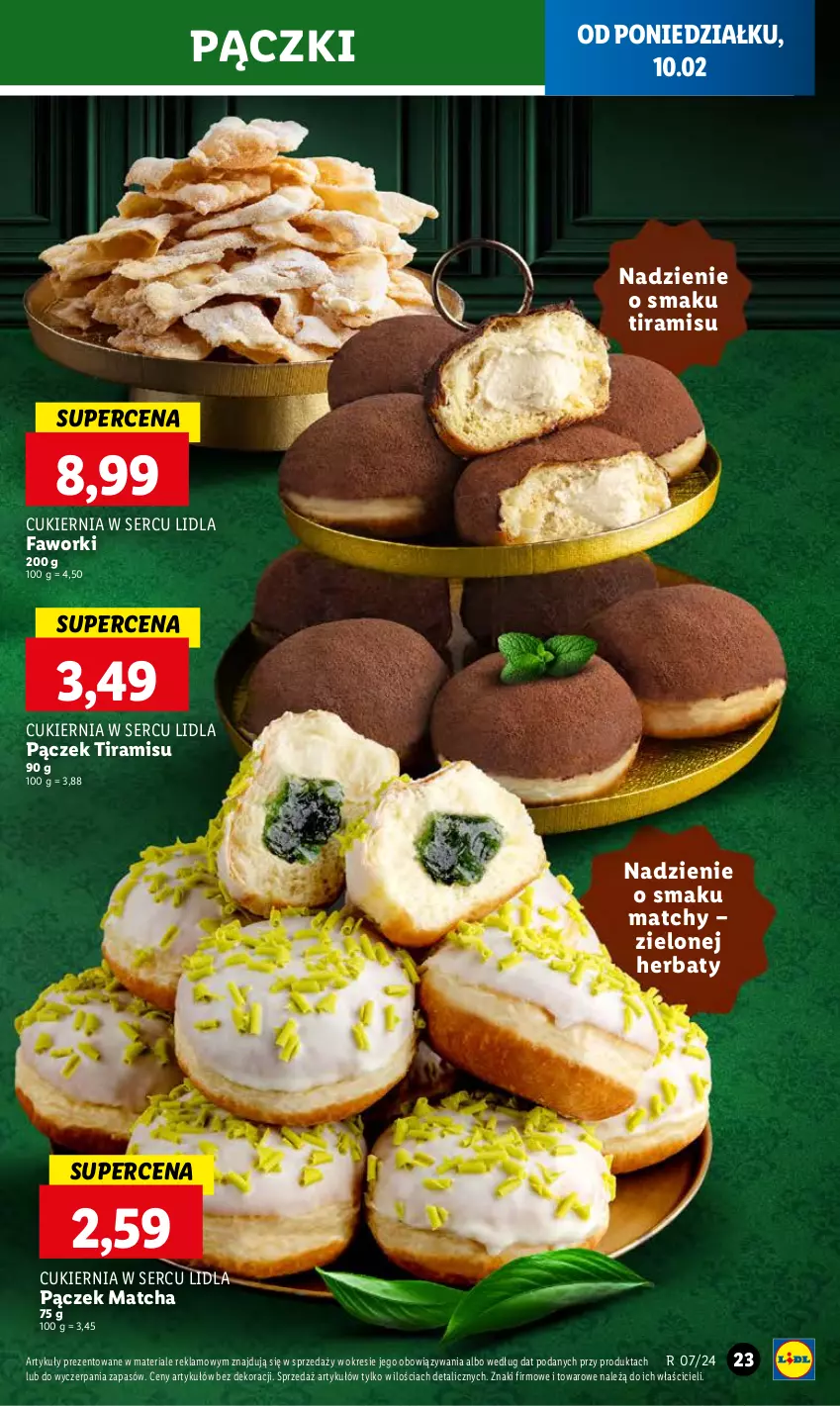 Gazetka promocyjna Lidl - GAZETKA - ważna 10.02 do 12.02.2025 - strona 25 - produkty: Cukier, Fa, Faworki, Pączek, Ser