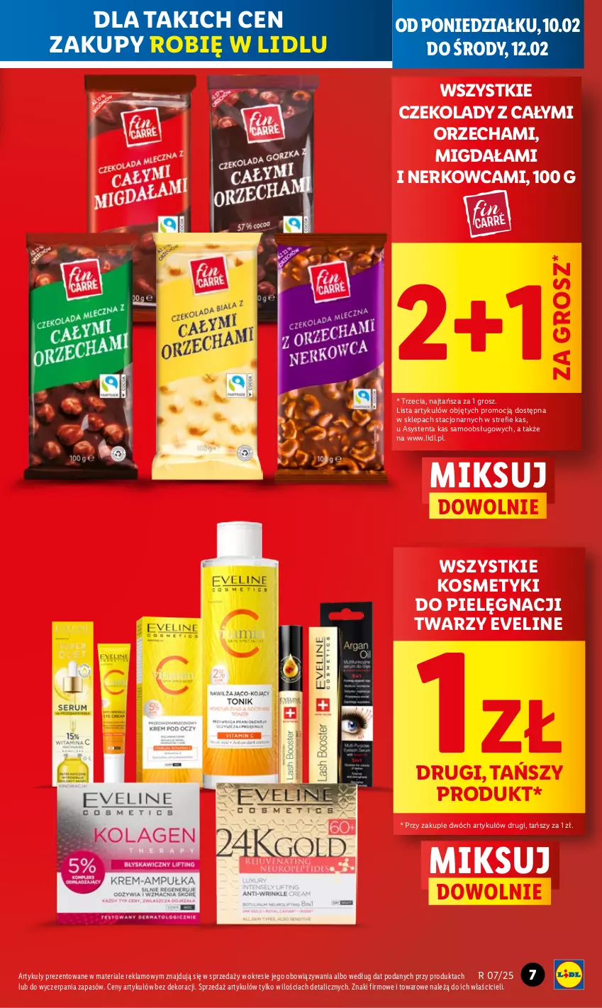 Gazetka promocyjna Lidl - GAZETKA - ważna 10.02 do 12.02.2025 - strona 7 - produkty: Eveline, Kosmetyki do pielęgnacji