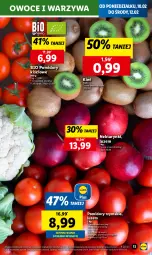 Gazetka promocyjna Lidl - GAZETKA - Gazetka - ważna od 12.02 do 12.02.2025 - strona 13 - produkty: Warzywa, Kiwi, Owoce, Pomidory, Nektar