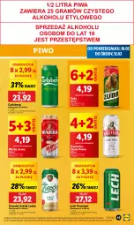 Gazetka promocyjna Lidl - GAZETKA - Gazetka - ważna od 12.02 do 12.02.2025 - strona 47 - produkty: Piwo, Gra, Kasztelan, Warka, Carlsberg, Lech Premium