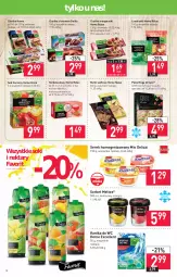 Gazetka promocyjna Stokrotka - Market - Gazetka - ważna od 18.08 do 18.08.2021 - strona 10 - produkty: Ciastka, Sok, Ser, Hibiskus, Prosciutto, Serek homogenizowany, Serek, Pizza, Rurki, Kostka do wc, Herbata, Mango, Nektar, Fa