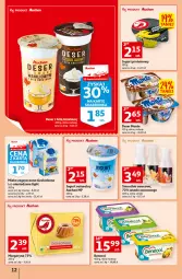 Gazetka promocyjna Auchan - Gazetka przeNISKIE CENY – Przekorzyści cenowe Hipermarkety - Gazetka - ważna od 28.09 do 28.09.2022 - strona 12 - produkty: Jogurt naturalny, Ser, Benecol, Jogurt, Margaryna, Mleko zagęszczone, Deser, Monte, Mleko, Fa