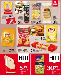 Gazetka promocyjna Selgros - Oferta spożywcza - Gazetka - ważna od 30.11 do 30.11.2022 - strona 33 - produkty: Pistacje, Wafle, Tarta, Popcorn, Crunchips, Felix, Chleb, Bułka tarta, Artur, Lay’s, Bułka, Krakersy, Biszkopty