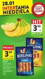 Gazetka promocyjna Intermarche - Gazetka Intermarche - Gazetka - ważna od 31.01 do 31.01.2024 - strona 2 - produkty: Kurczak, Ser, Morliny, Kabanos, Berlinki