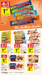 Gazetka promocyjna Intermarche - Gazetka Intermarche - Gazetka - ważna od 31.01 do 31.01.2024 - strona 26 - produkty: Goplana, Krakus, Gra, Kinder Bueno, Lion, LANA, Grześki, Baton, Krakuski, Nestlé, Kinder, Bakalland