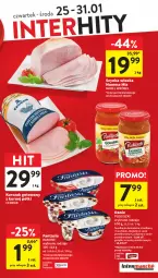 Gazetka promocyjna Intermarche - Gazetka Intermarche - Gazetka - ważna od 31.01 do 31.01.2024 - strona 3 - produkty: Kurczak, Sos, Danone, Kurczak gotowany, Madej Wróbel, Szynka, Pulpety, Fanta, Pudliszki, Klopsiki, Fa