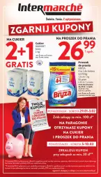 Gazetka promocyjna Intermarche - Gazetka Intermarche - Gazetka - ważna od 31.01 do 31.01.2024 - strona 40 - produkty: Piwa, Gra, Papier, Cukier, Proszek do prania, Diamant, Tran, Bryza, Karmi