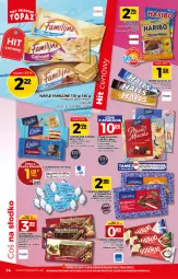 Gazetka promocyjna Topaz - Gazetka - Gazetka - ważna od 21.07 do 21.07.2021 - strona 14 - produkty: Ser, Cukier, Chrupki, Wafle, Mleczko, Czekolada, Ptasie mleczko, Cukierki, Haribo, Góralki, Biszkopty, Fa