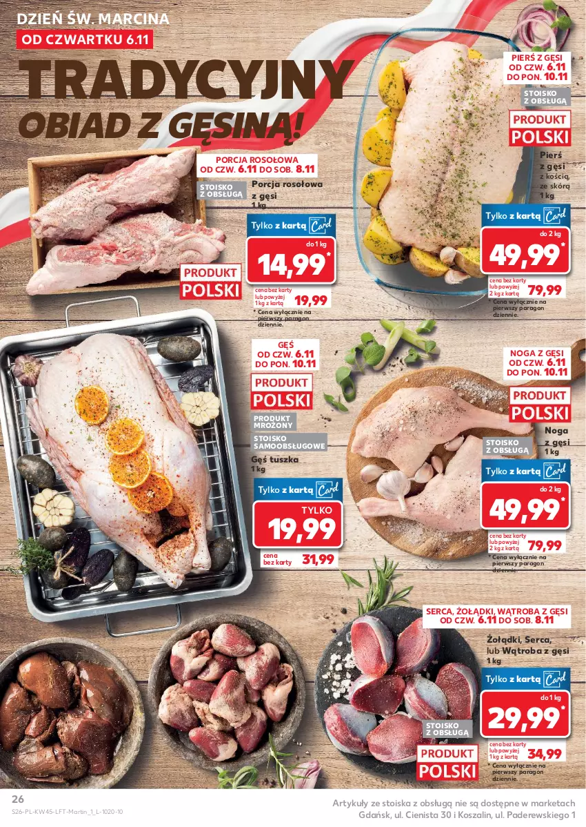 Gazetka promocyjna Kaufland - Gazetka tygodnia - ważna 06.11 do 12.11.2025 - strona 26 - produkty: Kosz, Por, Ser, Szal, Tusz