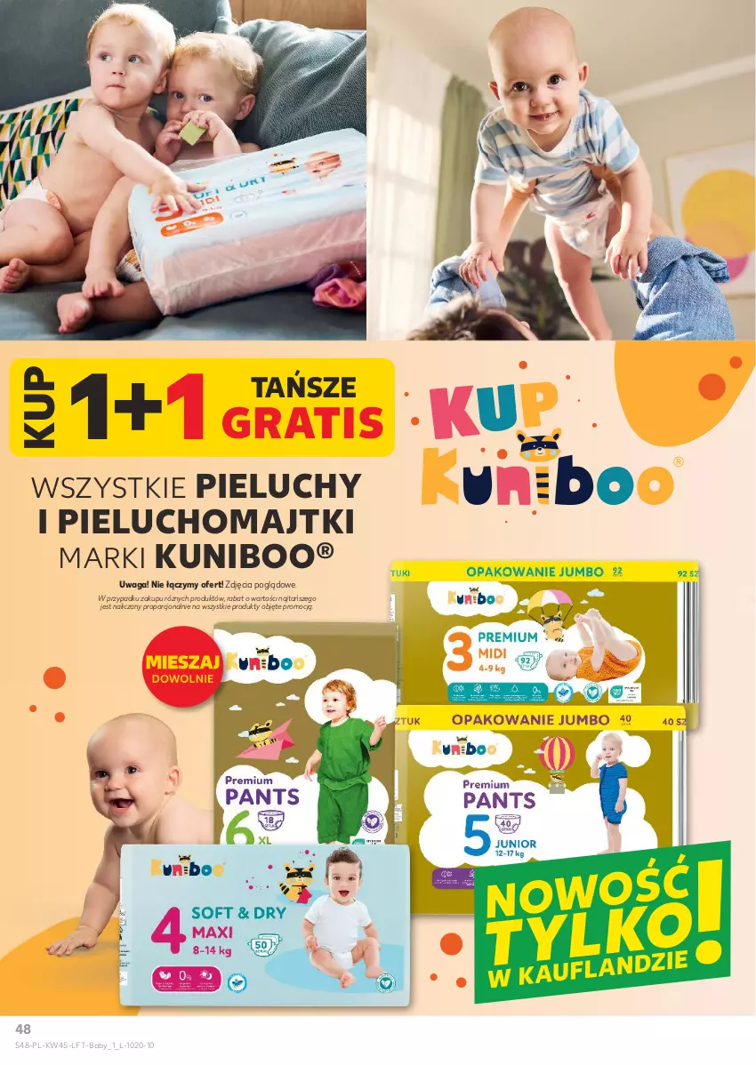 Gazetka promocyjna Kaufland - Gazetka tygodnia - ważna 06.11 do 12.11.2025 - strona 48 - produkty: Gra, Majtki, Pieluchomajtki, Pieluchy, Por, Waga