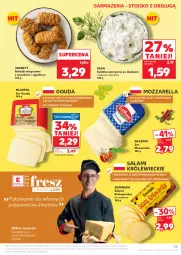 Gazetka promocyjna Kaufland - Gazetka tygodnia - Gazetka - ważna od 12.11 do 12.11.2025 - strona 25 - produkty: Mozzarella, Sałatka, Ser, Salami, Pojemnik, Dega, Sałatka warzywna, Sałat, Galbani, Lasagne, Aksam, Gouda, Szubryt