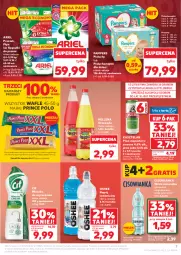 Gazetka promocyjna Kaufland - Gazetka tygodnia - Gazetka - ważna od 12.11 do 12.11.2025 - strona 7 - produkty: Piwa, Piwo, Por, Gra, Cif, Prince Polo, Pampers, Kasztelan, Pieluchy, Majtki, Wafle, Oranżada, Mleczko, Hellena, Napój izotoniczny, Oshee, Dzieci, Woda mineralna, Pieluchomajtki, Ariel, Kapsułki do prania, Woda, Waga, Napój, Cisowianka
