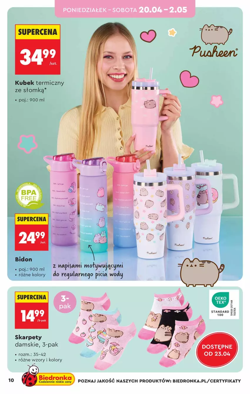 Gazetka promocyjna Biedronka - Okazje Tygodnia - ważna 18.04 do 02.05.2026 - strona 10 - produkty: Karp, Kubek, Kubek termiczny