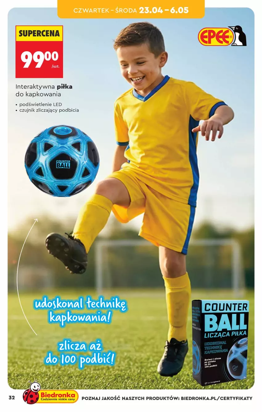 Gazetka promocyjna Biedronka - Okazje Tygodnia - ważna 18.04 do 02.05.2026 - strona 32 - produkty: BIC, Tera