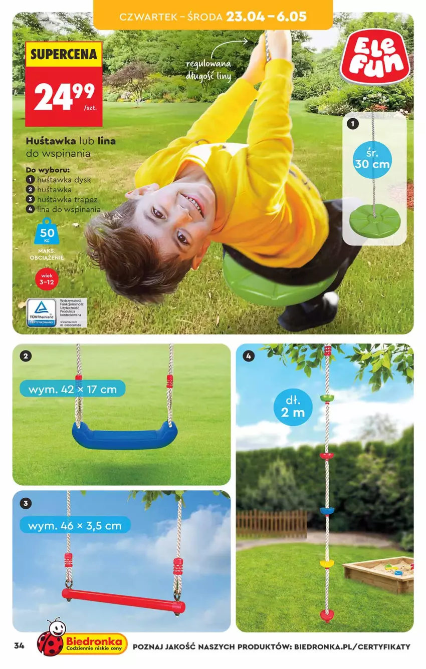 Gazetka promocyjna Biedronka - Okazje Tygodnia - ważna 18.04 do 02.05.2026 - strona 34 - produkty: Fa, Tera