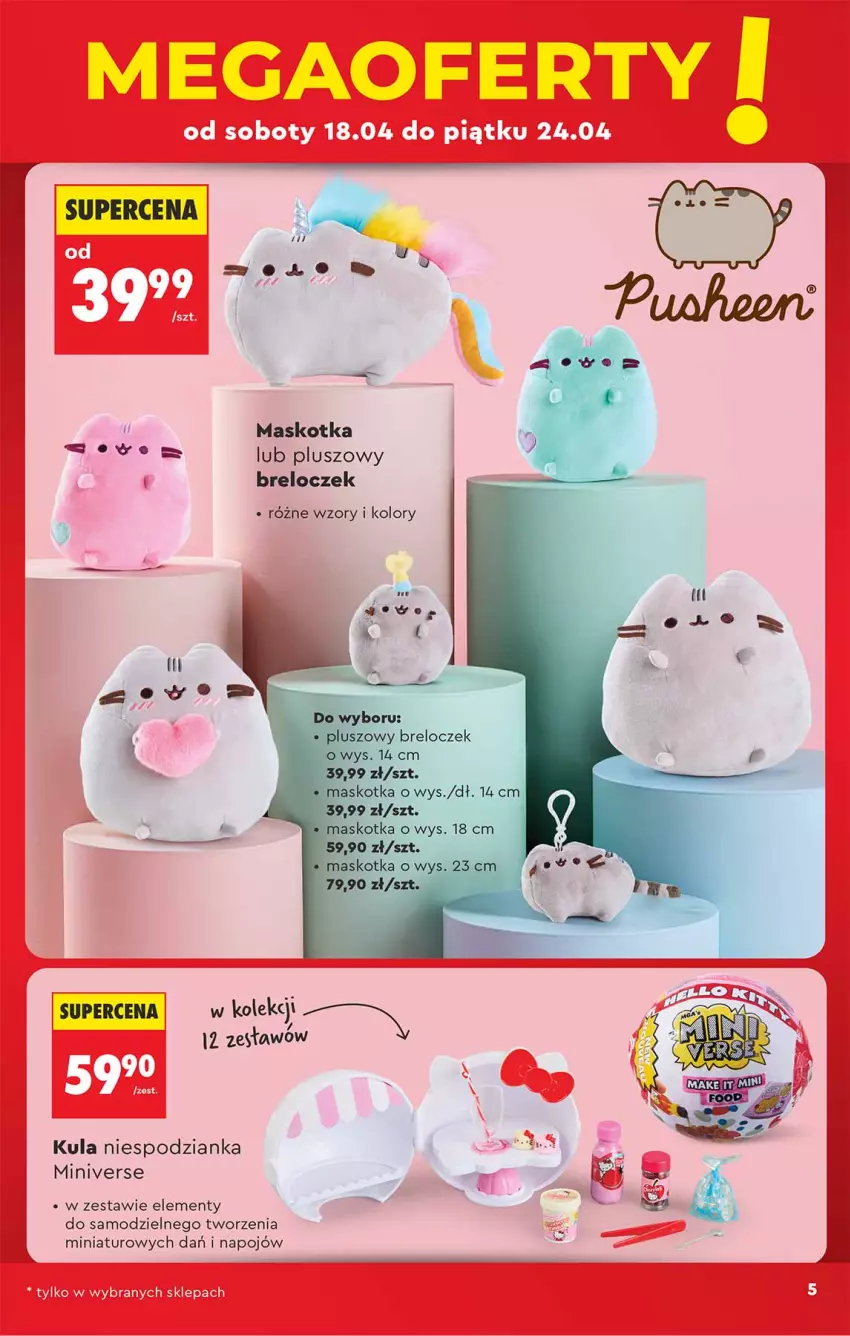 Gazetka promocyjna Biedronka - Okazje Tygodnia - ważna 18.04 do 02.05.2026 - strona 5 - produkty: Breloczek, Fa