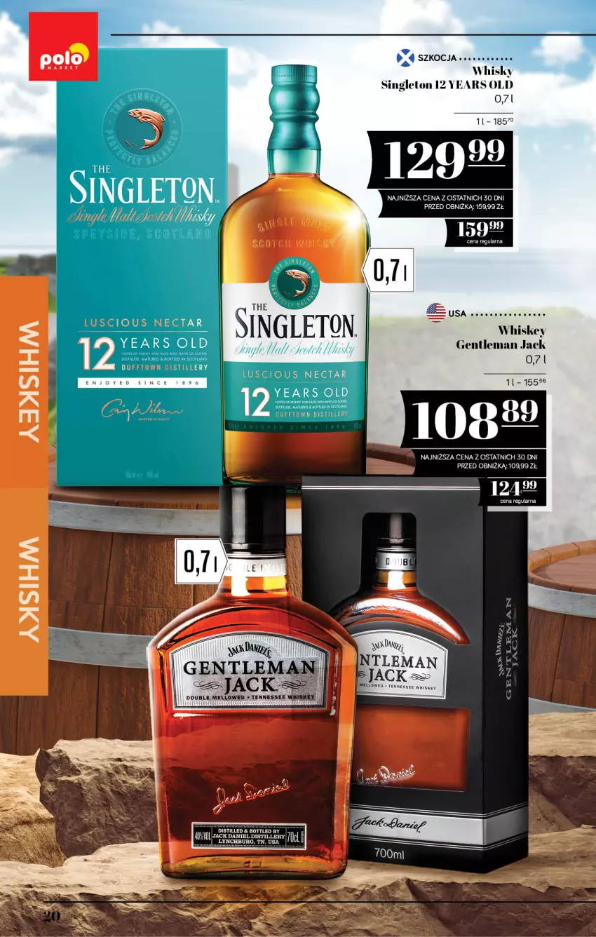 Gazetka promocyjna PoloMarket - Katalog alkoholi 13/2026 - ważna 16.07 do 29.07.2026 - strona 20 - produkty: Fa, Koc, Whiskey, Whisky
