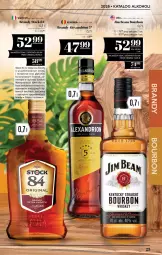 Gazetka promocyjna PoloMarket - Katalog alkoholi 13/2026 - Gazetka - ważna od 29.07 do 29.07.2026 - strona 23 - produkty: Rum, Bursztyn, Bourbon, Whiskey, Stock, Jim Beam, Brandy
