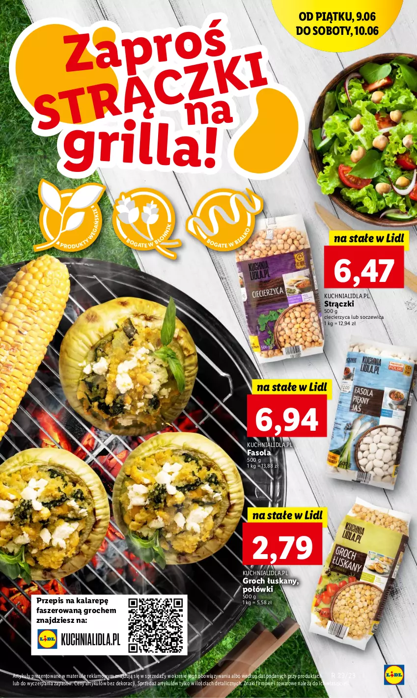 Gazetka promocyjna Lidl - GAZETKA - ważna 09.06 do 10.06.2023 - strona 21 - produkty: Fa, Fasola, Grill, Groch, Kuchnia