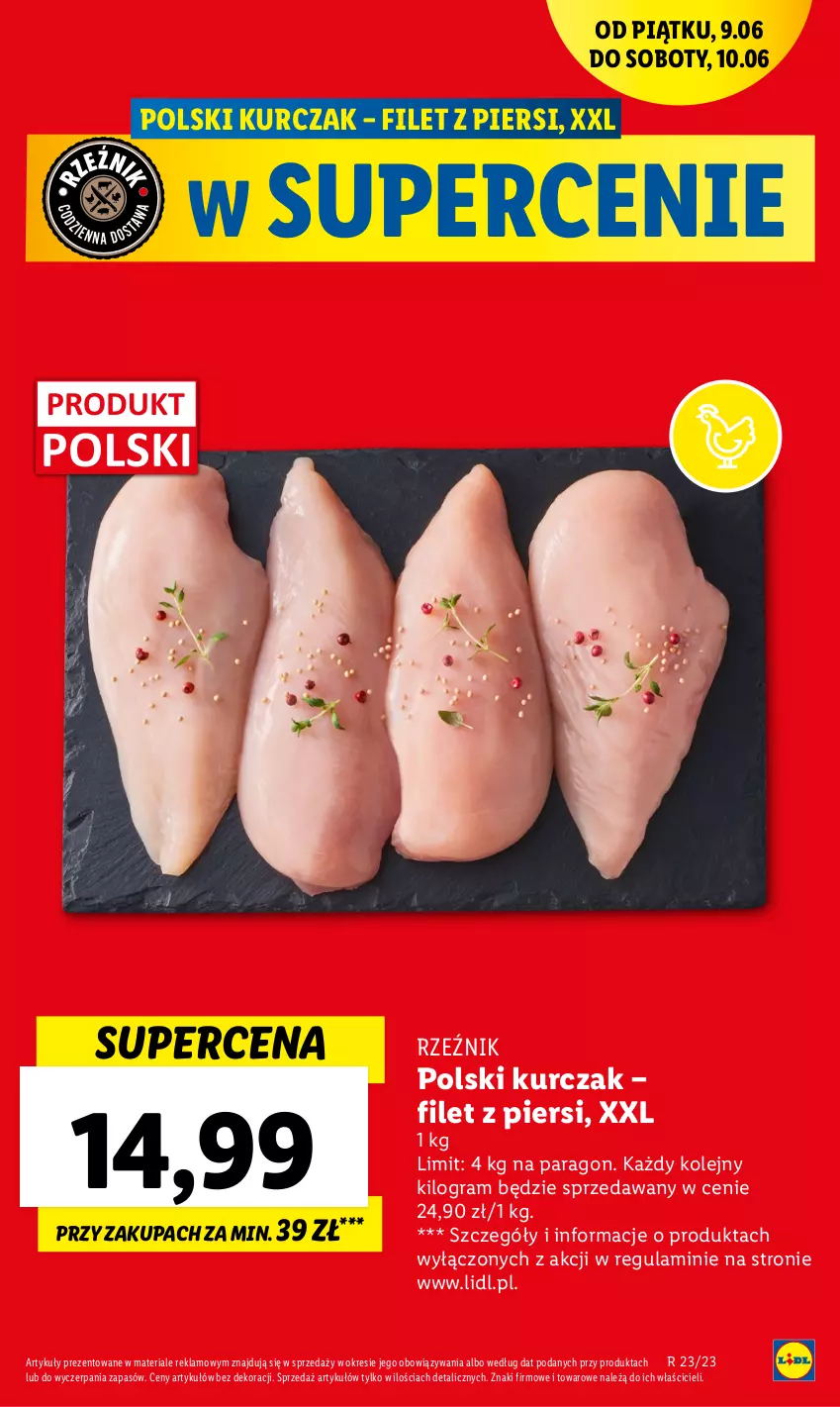 Gazetka promocyjna Lidl - GAZETKA - ważna 09.06 do 10.06.2023 - strona 3 - produkty: Gra, Kurczak, Olej