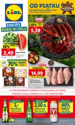 Gazetka promocyjna Lidl - GAZETKA - Gazetka - ważna od 10.06 do 10.06.2023 - strona 1 - produkty: Piwo, Kurczak, NBA, Heineken, Tyskie, Lody, PIKOK, Arbuz, Kiełbasa, Kiełbasa śląska
