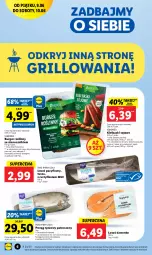 Gazetka promocyjna Lidl - GAZETKA - Gazetka - ważna od 10.06 do 10.06.2023 - strona 16 - produkty: Pstrąg tęczowy, Tusz, Burger, Pstrąg
