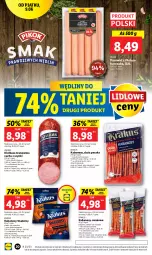Gazetka promocyjna Lidl - GAZETKA - Gazetka - ważna od 10.06 do 10.06.2023 - strona 28 - produkty: Kurczak, Cheddar, Krakus, Beko, Kiełbasa krakowska, Parówki, PIKOK, Kabanos, Kiełbasa