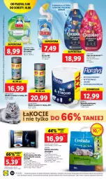 Gazetka promocyjna Lidl - GAZETKA - Gazetka - ważna od 10.06 do 10.06.2023 - strona 40 - produkty: Mokra karma, Jan Niezbędny, Sos, Koc, Coccolino, Papier, Worki na śmieci, Duck, Płyn do płukania, Ręcznik, Worki na śmiec, Flora