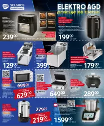 Gazetka promocyjna Selgros - Katalog Elektro - Gazetka - ważna od 18.05 do 18.05.2022 - strona 6 - produkty: Piec, Warzywa, Top, Ser, Koc, Gry, Gra, Grzyby, Kuchnia, Termos, Kosz, Talerz, Robot, Owoce, Frytki, Piekarnik, Grill, Olej, Pokrywa, Mięso, Fa
